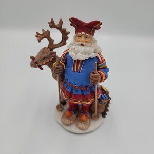 International Santa Claus Collection Joulupukki  SC43 2000 decor reindeer figure